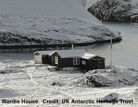 Wordie House Antarctica