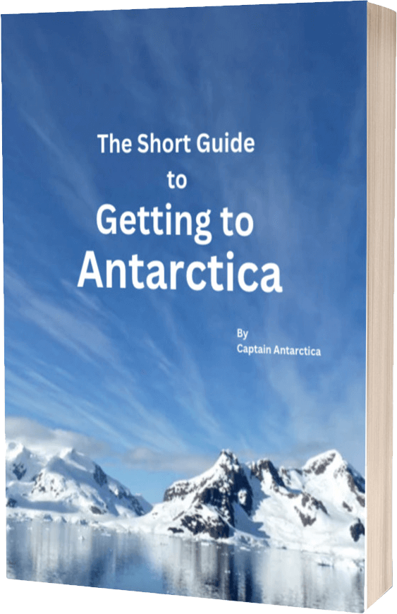 The Short Guide To Getting To Antarctica 3d Book Cover No Shadow